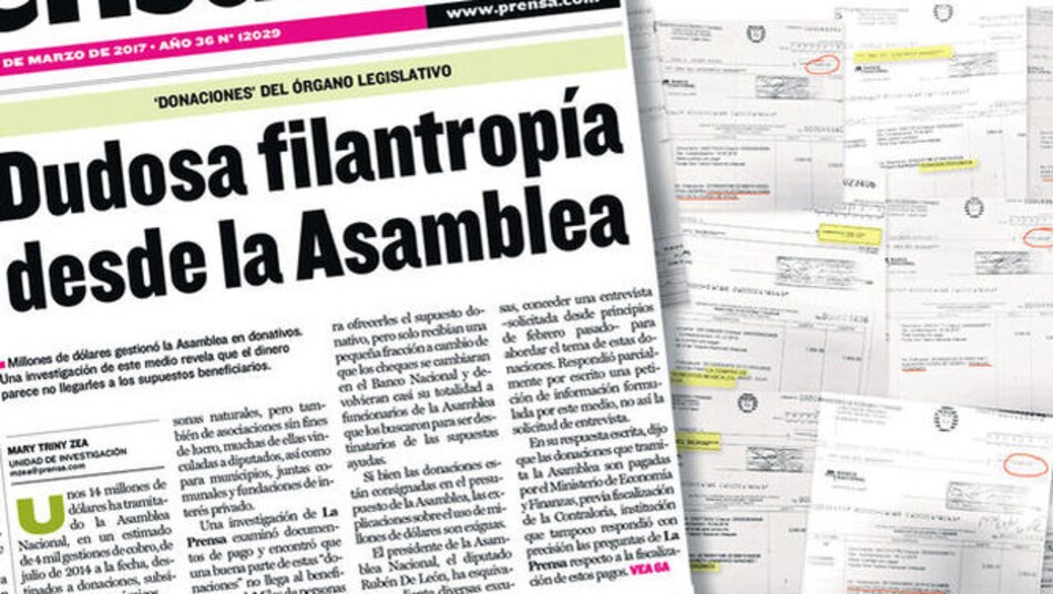 ‘La Prensa’ es finalista al premio Gabo 2017