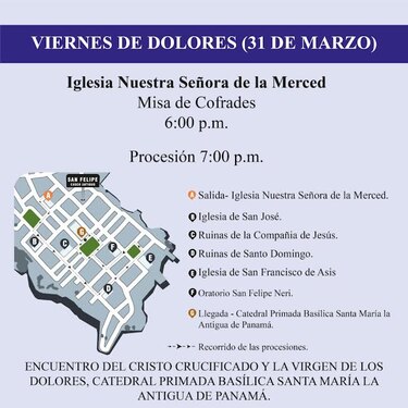 Esta es la agenda de Semana Santa 2023 en el Casco Antiguo