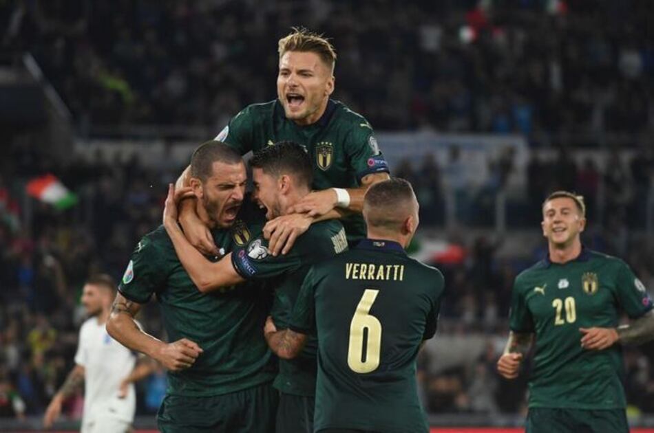 Italia celebra su clasificación a la Eurocopa 2020