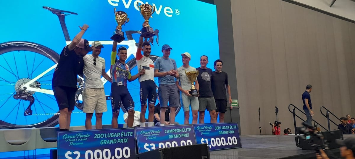 Roberto González gana el Gran Fondo Océano a Océano Panamá 2026