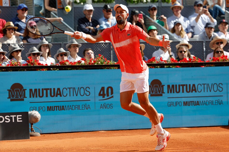 Djokovic le dice adiós a Madrid