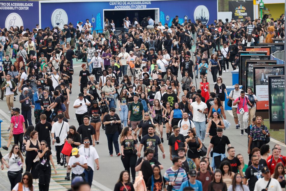 El rap y el funk reinan en el primer día del festival ‘The Town’ en Brasil