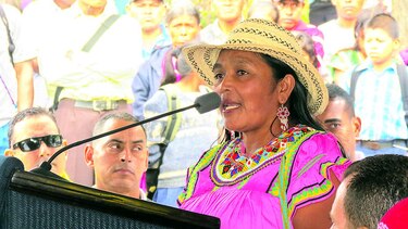 Cacica asegura que no es traidora