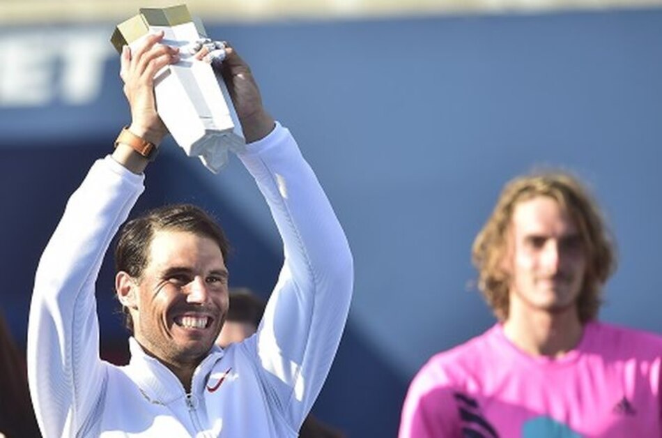 Rafael Nadal vence a Tsitsipas y gana el Masters 1000 de Toronto