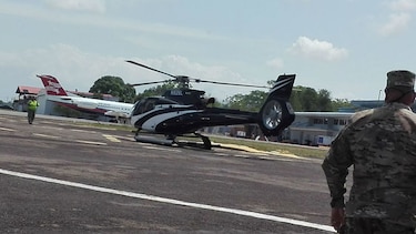 El helicóptero incautado a los Martinelli pasa a manos del MEF
