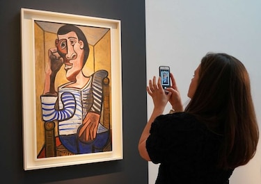 Retirado de subasta un cuadro de Pablo Picasso por daños 'accidentales'