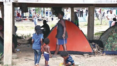 Niños, el rostro cruel de la migración en la provincia de Darién