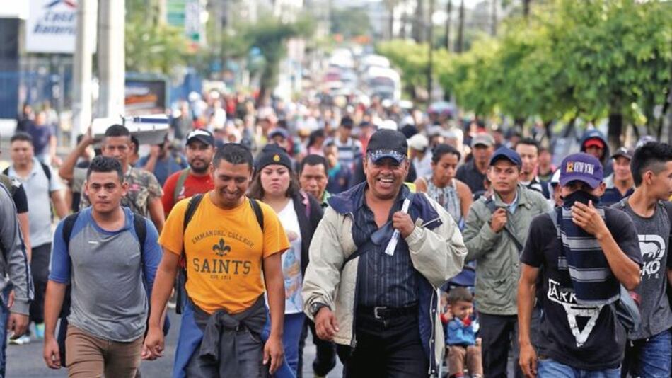 Hondureños y salvadoreños, en ruta hacia el ‘sueño americano’