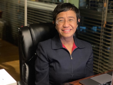 Maria Ressa dedica su Nobel de la Paz a ‘todos los periodistas del mundo’
