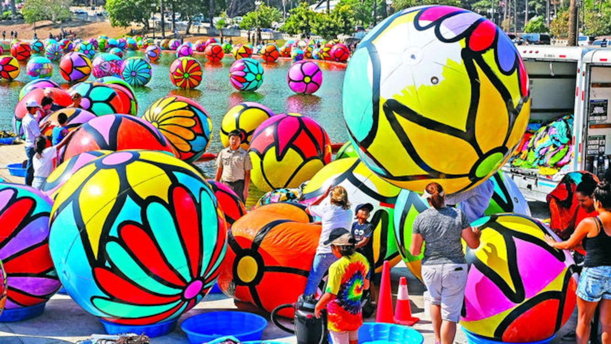 Lago de colores