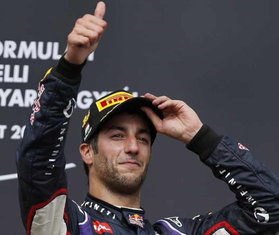 Ricciardo gana el Gran Premio de Hungría, Alonso segundo