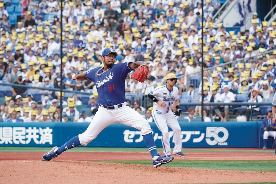 Mejía está encantado con el béisbol japonés