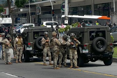 Uno de los capturados en la vía Ricardo J. Alfaro quedará detenido de forma provisional