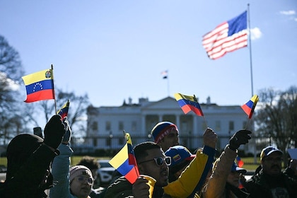El ‘breve y atípico’ encuentro en la Casa Blanca entre Donald Trump y María Corina Machado