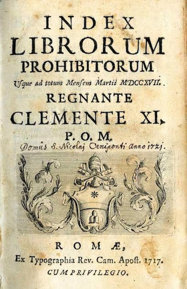 Sobre libros prohibidos