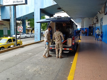 Reclutas del Senan fueron llevados de urgencia al hospital; abren una investigación interna