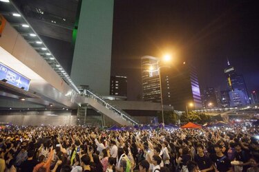 ONU reclama solución pacífica a protestas de Hong Kong