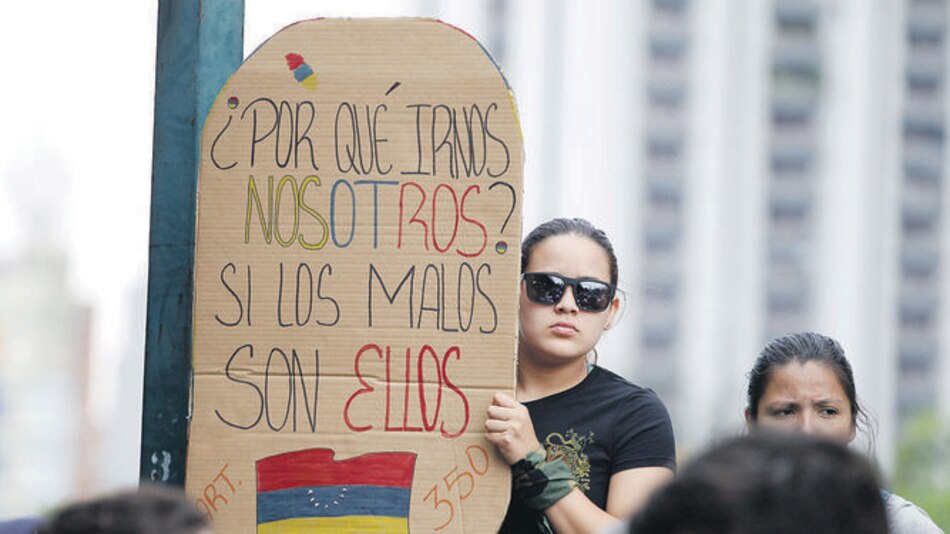 Estudiantes: ‘No nos cansaremos’