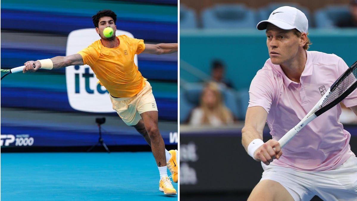 Sinner acecha a Alcaraz antes del duelo clave en Montecarlo