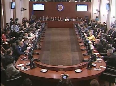 OEA convoca a cancilleres del continente para analizar crisis de Venezuela