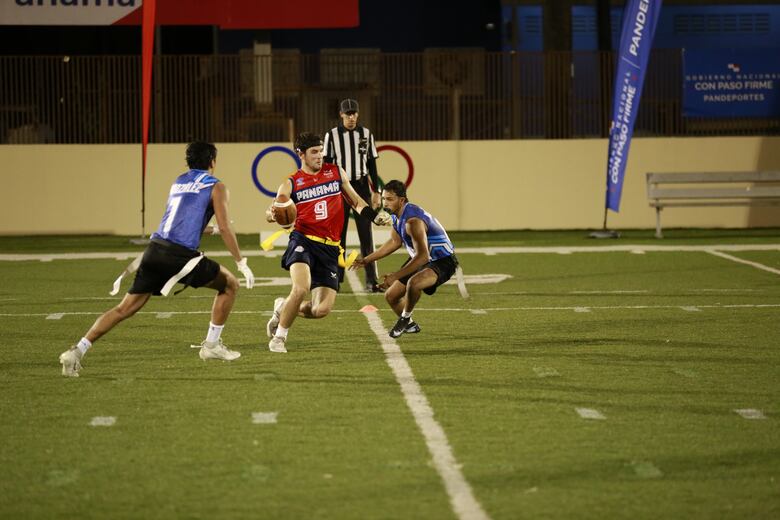 Panamá debuta con dominio total en el flag football de los Juegos Centroamericanos