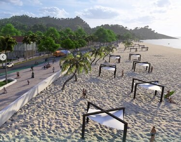 Luego de la remoción de estructuras, así promete la alcaldesa de Arraiján que quedará plaza Veracruz