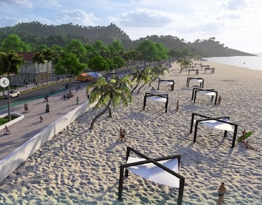 Luego de la remoción de estructuras, así promete la alcaldesa de Arraiján que quedará plaza Veracruz