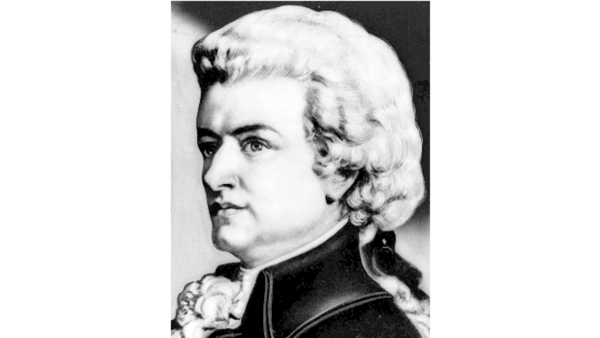 Wolfgang Amadeus Mozart y Ludwig van Beethoven