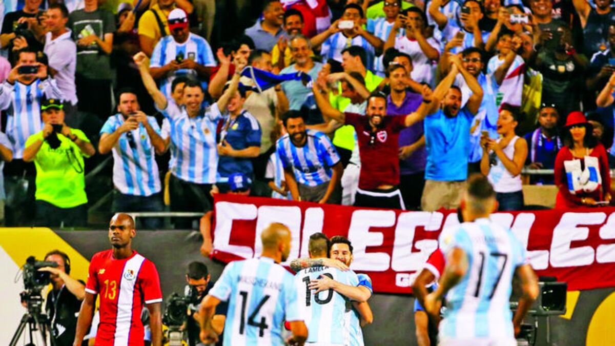 Panamá no pudo con argentina