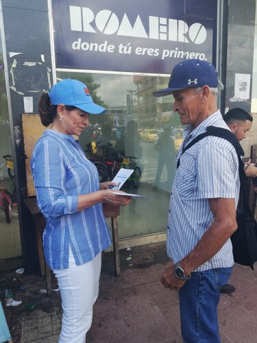 Ana Matilde Gómez comienza gira de cierre de campaña en David y Boquete
