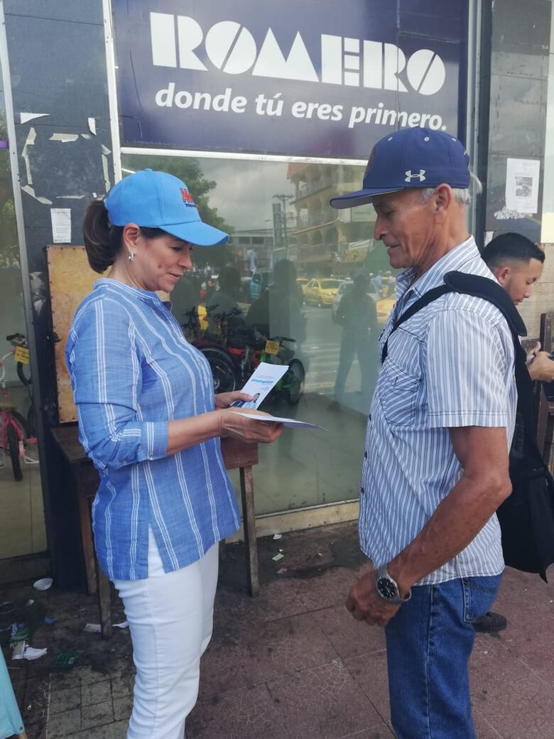 Ana Matilde Gómez comienza gira de cierre de campaña en David y Boquete