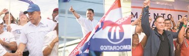 Unidad, reforma constitucional y mejoras al sistema de salud, en los temas de campaña de los precandidatos presidenciales del PRD