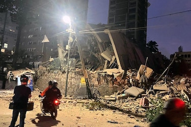 Las imágenes de los graves daños causados en Caracas y la Guaira por los potentes terremotos que han golpeado Venezuela