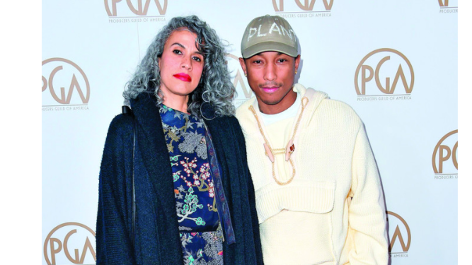 Pharrell y su esposa son padres de trillizos