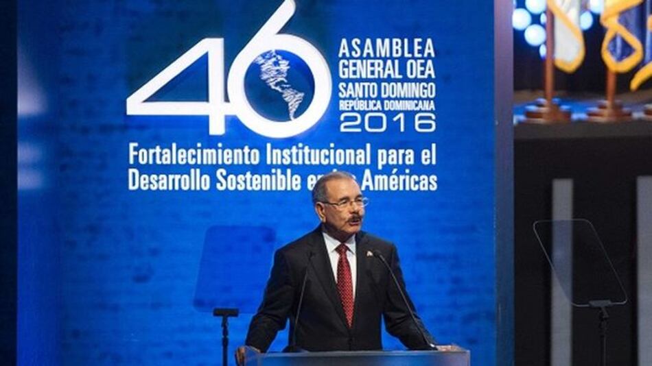 Asamblea de la OEA comienza con respaldo al diálogo en Venezuela