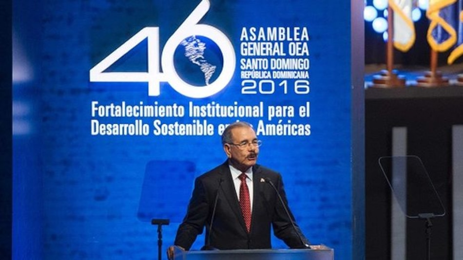 Asamblea de la OEA comienza con respaldo al diálogo en Venezuela