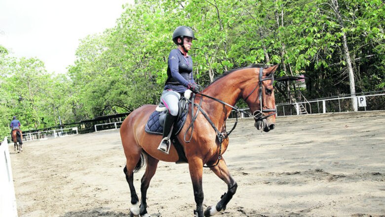 La reina del adiestramiento