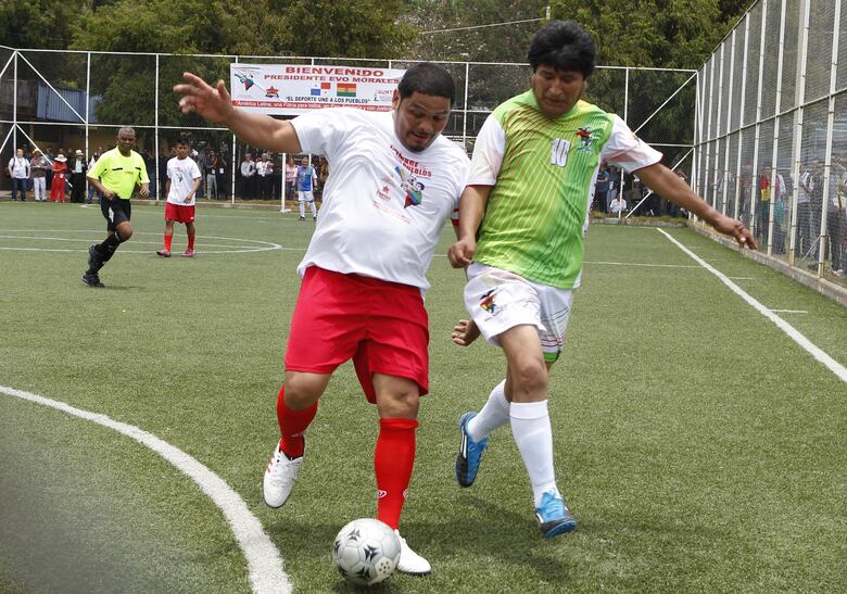 Evo Morales fue la atracción