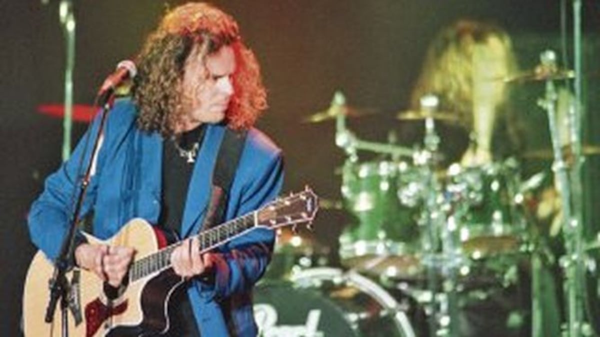 Fher, líder de la banda Maná. AP.