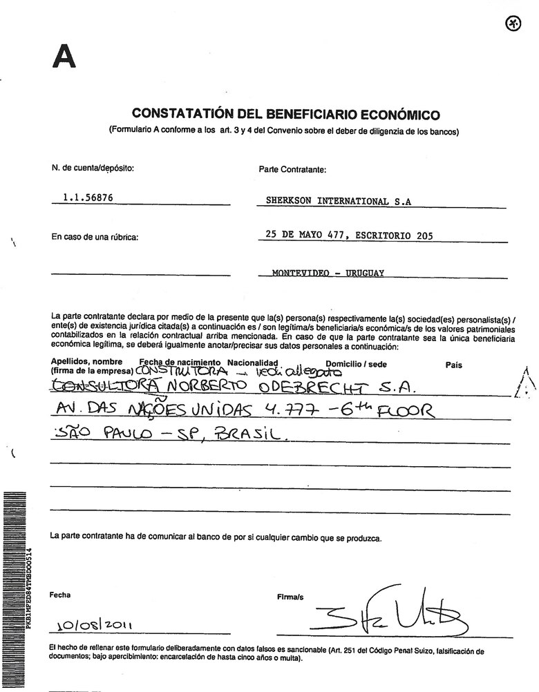 Uruguay, la impune guarida fiscal de Odebrecht