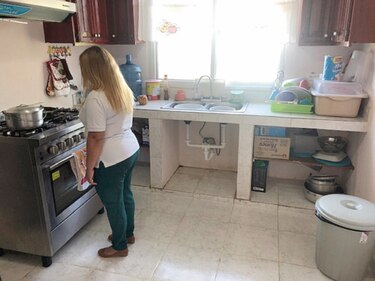 Una casa transitoria para niños migrantes en Darién