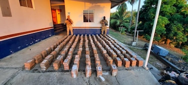 Senan se incauta de 15 mil 768 kilos de droga en operaciones en el golfo de Chiriquí