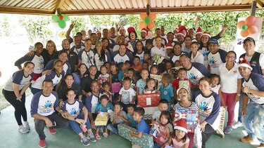 La ‘Cuadrilla Solidaria’ se une por la niñez de Kuna Nega y Quebrada Bonita