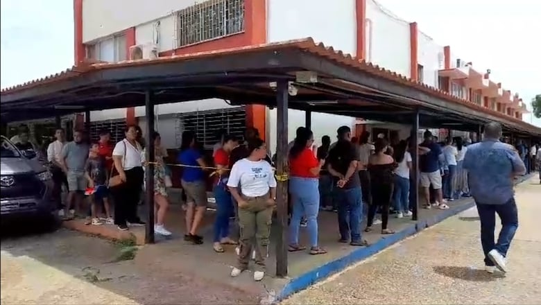Desde Panamá hasta Arraiján, abarrotados los principales centros de votación