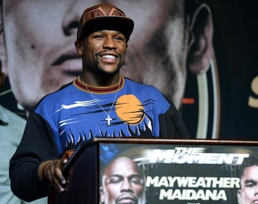Floyd Mayweather, el deportista mejor pagado del mundo en el último año