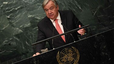 Antonio Guterres asegura que es hora de superar las divisiones sobre Siria