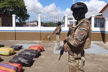 Aeronaval incauta más de 26 mil paquetes de droga y aprehende a 64 personas en lo que va de 2025