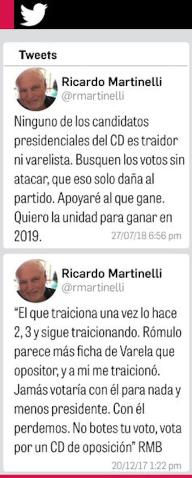 Caso Odebrecht entra a la campaña interna de Cambio Democrático