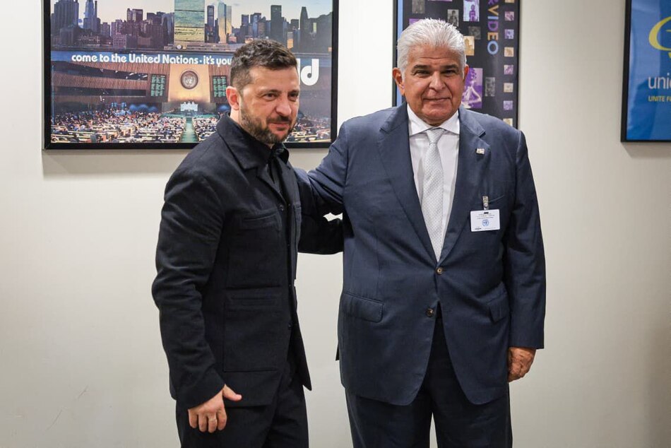 Mulino propone a Zelensky que Ucrania se sume al tratado de neutralidad del Canal de Panamá