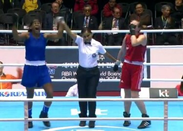 Atheyna Bylon gana y va por la medalla de oro en el Mundial de Boxeo